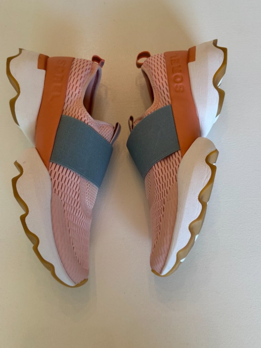 Sorel Kinetic Impact II Strap NL4698-890 Women's Size 10 Shoes Pink Gray Sneaker - Picture 3 of 7